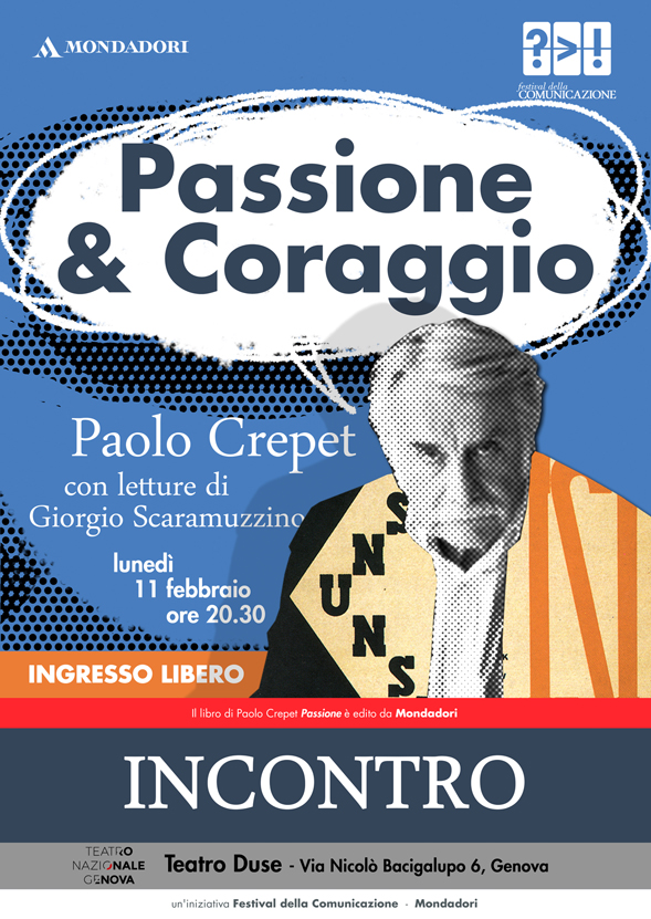 Passione & Coraggio. Incontro con Paolo Crepet - Letture di Giorgio Scaramuzzino