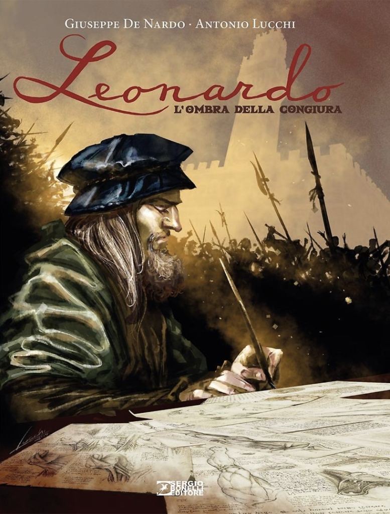 "Leonardo. l'ombra della congiura". La graphic novel firmata da De Nardo e Lucchi