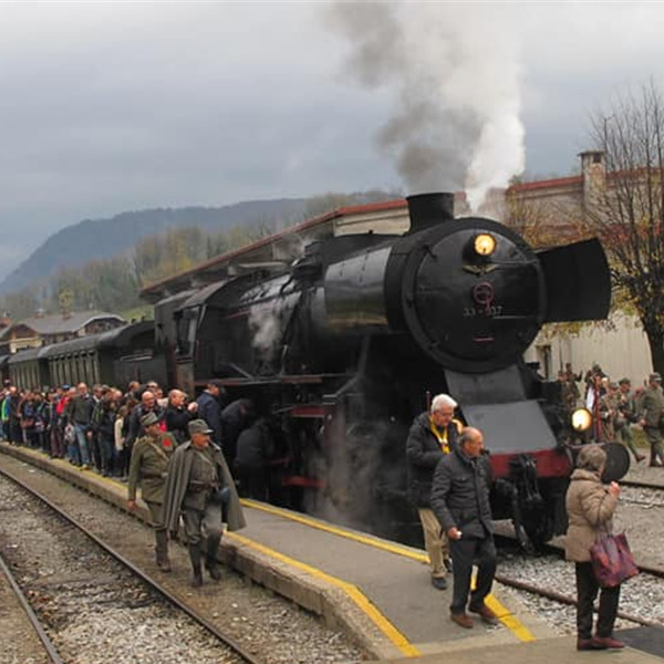Viaggio nella Memoria con il treno storico Redipuglia-Caporetto