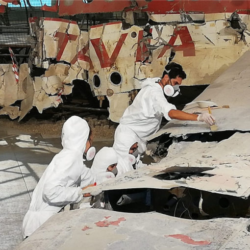 Museo per la Memoria di Ustica: gli esiti dei lavori di ripulitura del DC-9 Itavia