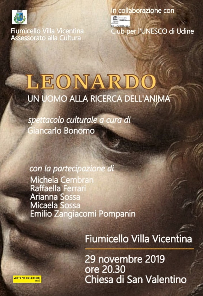 Leonardo, un uomo alla ricerca dell'anima - Spettacolo multimediale