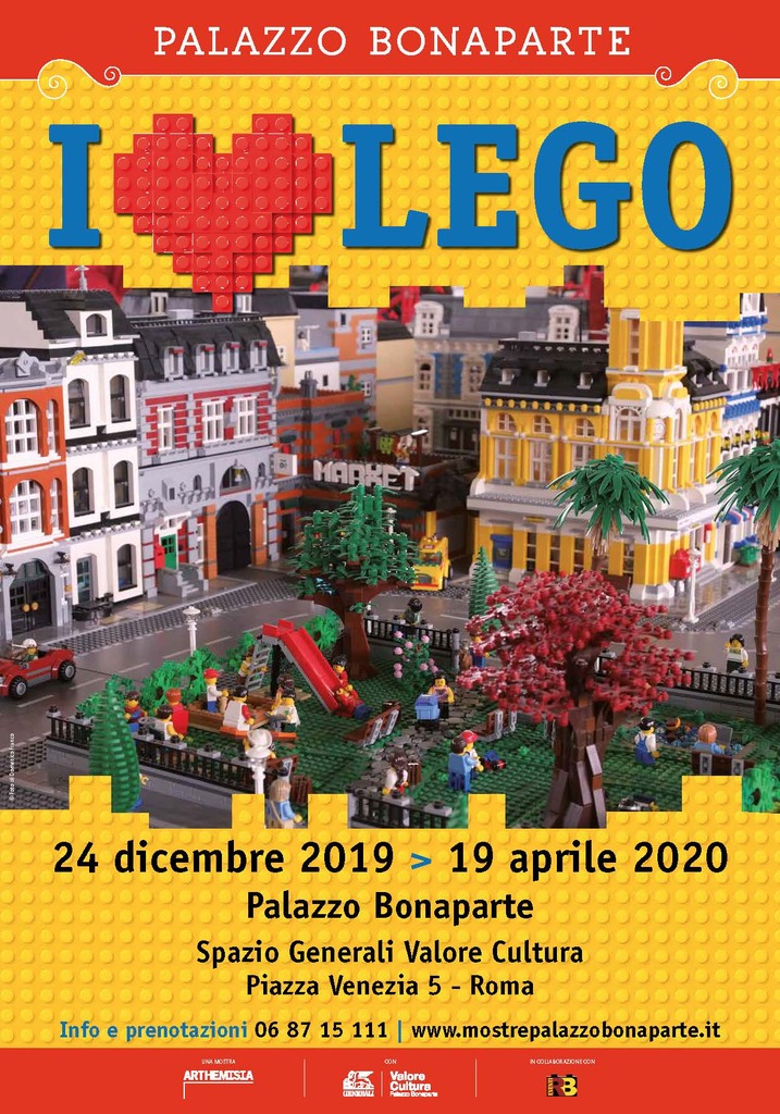 "I love Lego" - La mostra dei mattoncini per appassionati di tutte le età