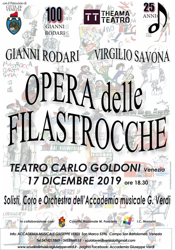 "L'Opera delle Filastrocche" di Gianni Rodari e di Virgilio Savona