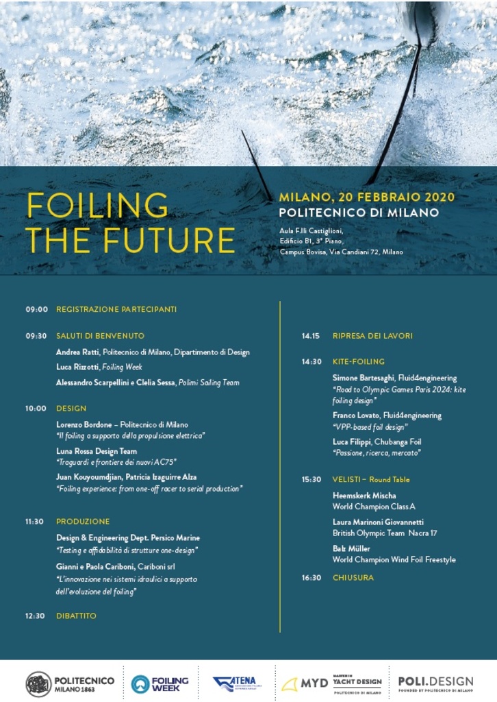 Giornata di studio: "Foiling the future"