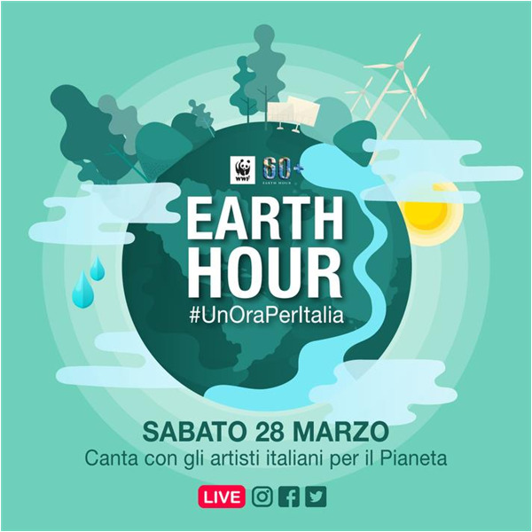 Earth Hour 2020 - Un'ora per la Terra, un'ora per l'Italia