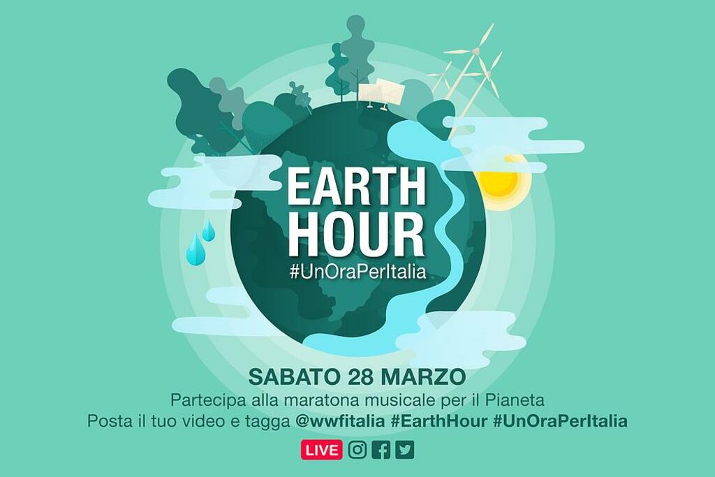 Earth Hour 2020 - Un'ora per la Terra, un'ora per l'Italia