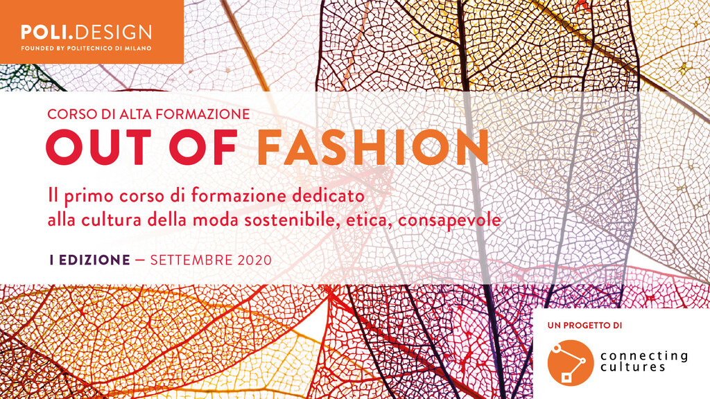 Out of Fashion: la sostenibilità nel mondo della moda - Corso di Alta Formazione