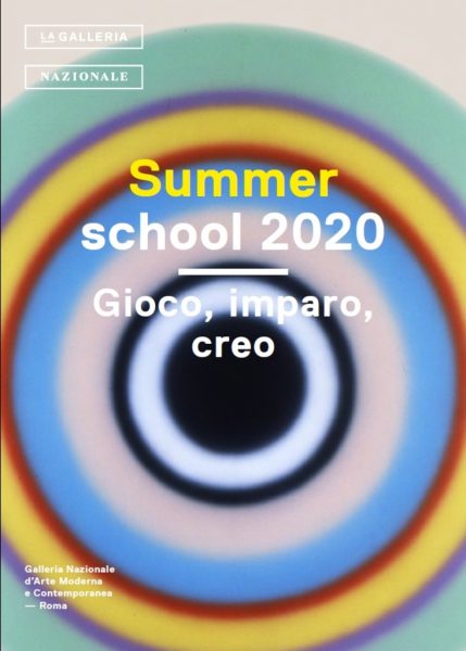 Summer School 2020 alla Galleria Nazionale. Gioco, imparo, creo