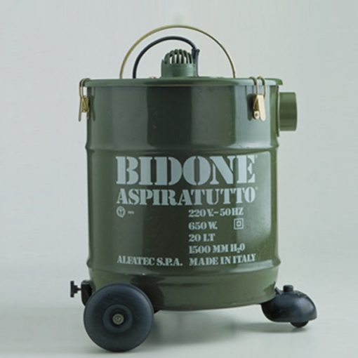 La storia di Bidone Aspiratutto: l'elettrodomestico realizzato da Francesco Trabucco per Alfatec nel 1974