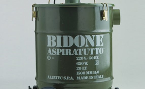 La storia di Bidone Aspiratutto: l'elettrodomestico realizzato da Francesco Trabucco per Alfatec nel 1974