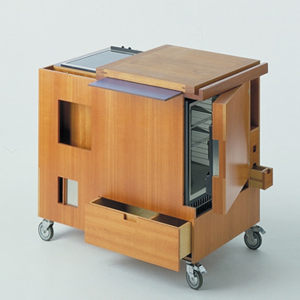 Design italiano: "Mini Kitchen", realizzata da Joe Colombo per Boffi nel 1963