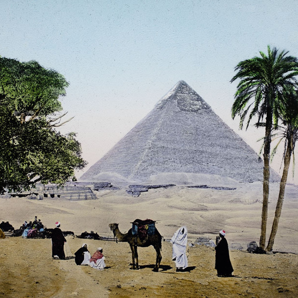 Il viaggio di Belzoni in Egitto mostrato con la lanterna magica