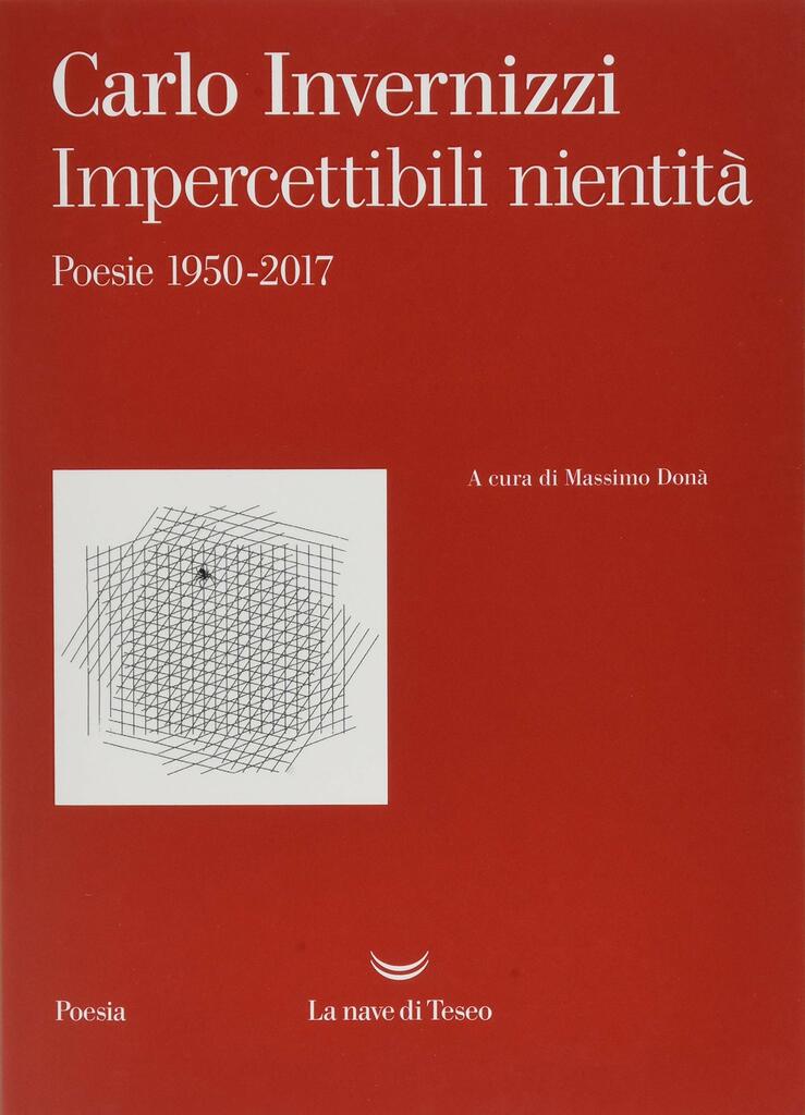 Presentazione del volume "Carlo Invernizzi. Impercettibili nientità"