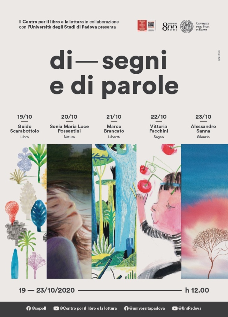 Di-segni e di parole: cinque incontri online con gli illustratori italiani