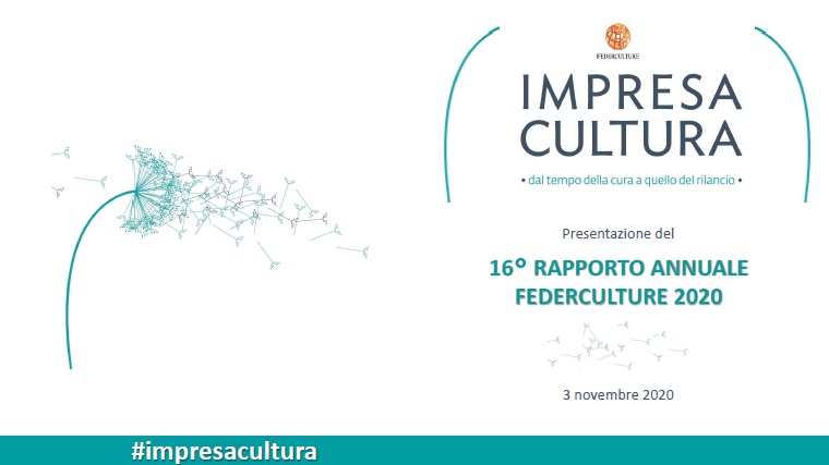 Presentazione del 16° Rapporto annuale Federculture 2020