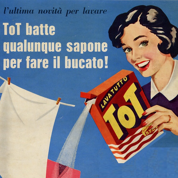 Pausa Pubblicità: ToT è il detersivo che lava tutto in modo prodigioso (1956)