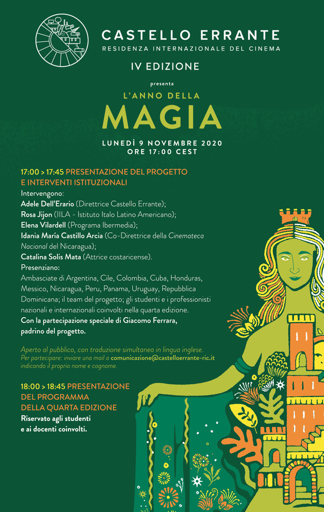 Presentazione della IV edizione della residenza internazionale di cinema in Italia