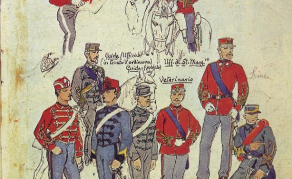 Uniformi militari - Il Codice Cenni: Tavola 09