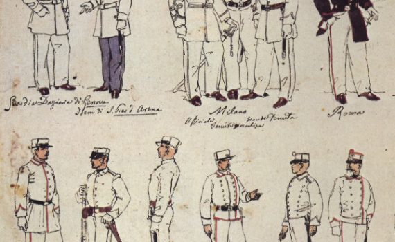 Uniformi militari – Il Codice Cenni: Tavola 10