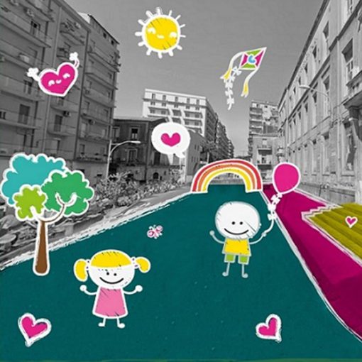 Strada per gioco: il progetto di urbanistica tattica a Catania