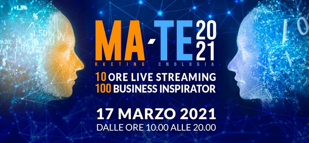 Ma-Te 2021 - Maratona digitale dedicata al marketing e alla tecnologia