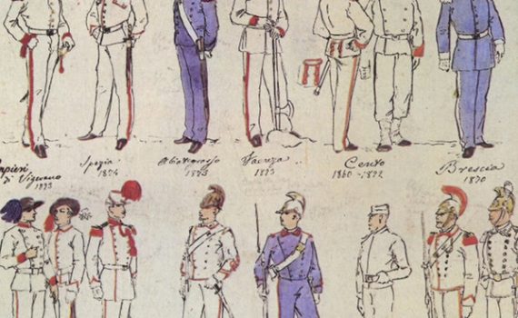 Uniformi militari - Il Codice Cenni: Tavola 15