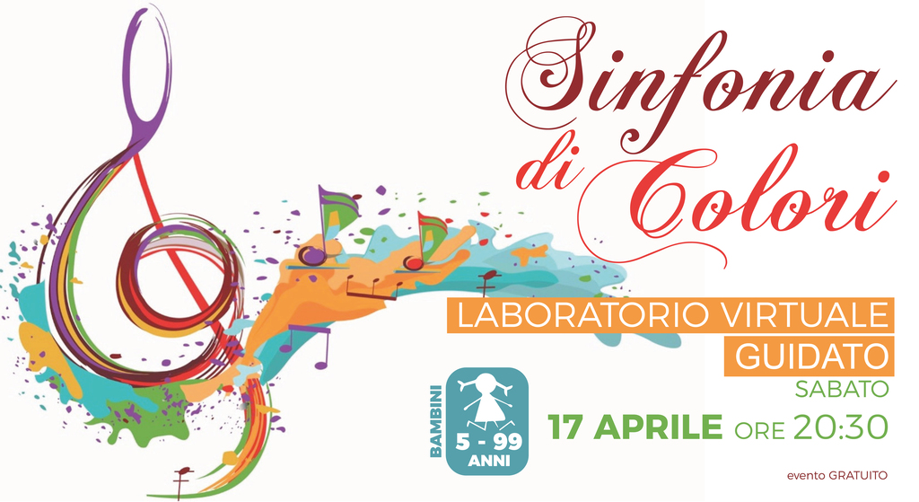 Sinfonia di colori. Laboratorio didattico online per bambini (e non solo)