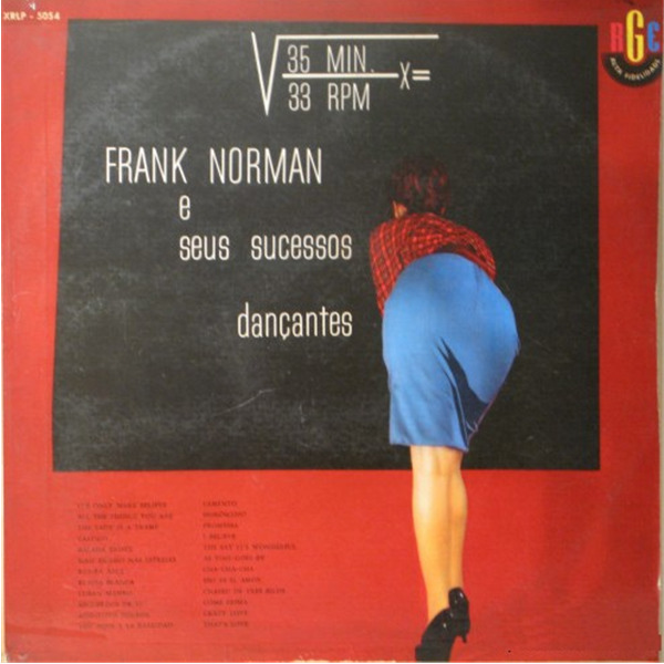 B-Covers, il Meglio del Peggio: Frank Norman e seus sucessos dançantes