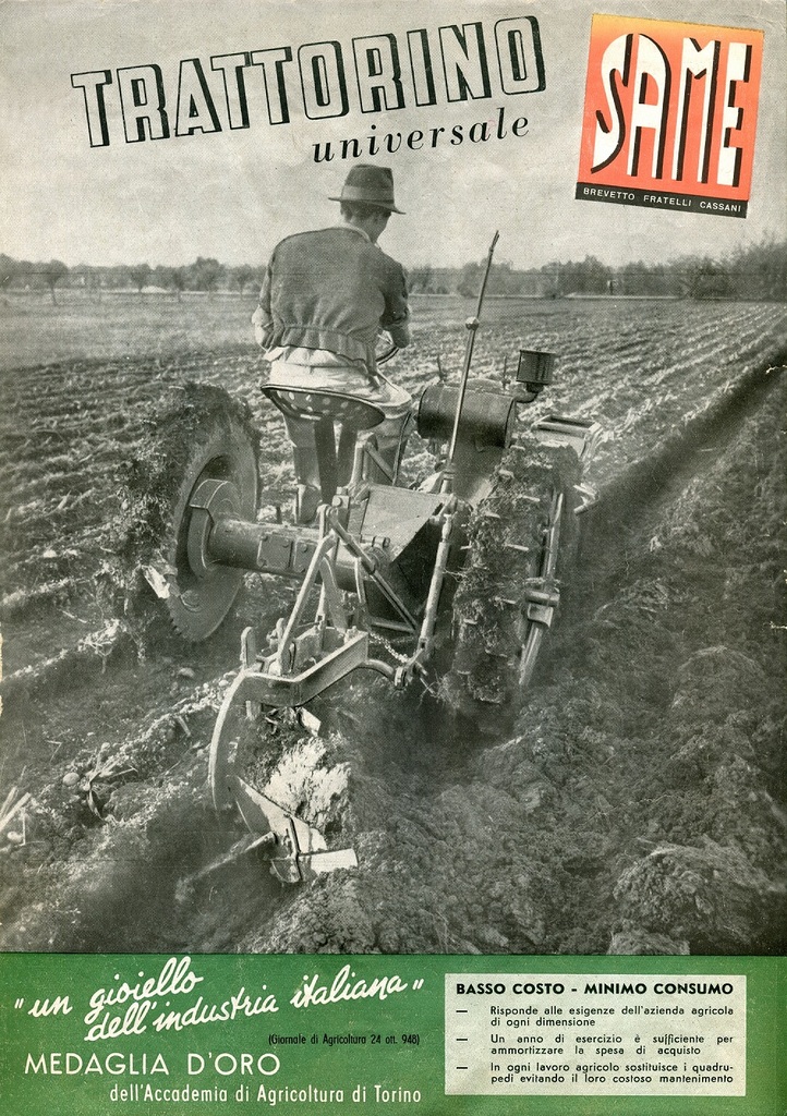 L’Archivio Storico SDF porta in mostra modellini, bozzetti e documenti sulla meccanizzazione agricola in Italia