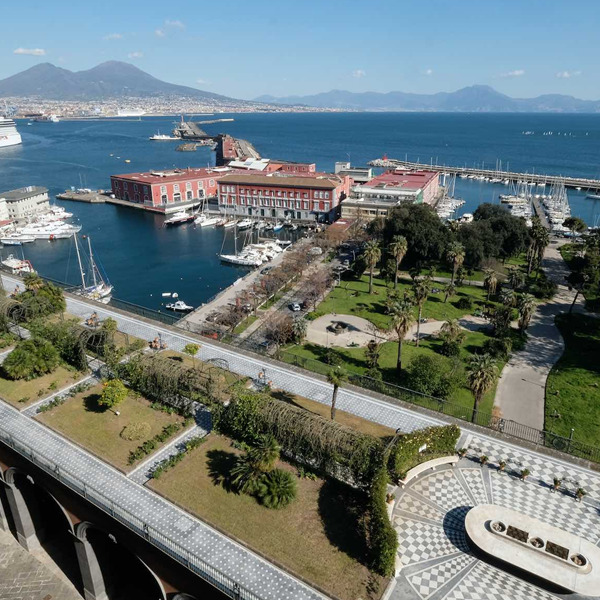 Rinasce il Giardino romantico di Palazzo Reale di Napoli