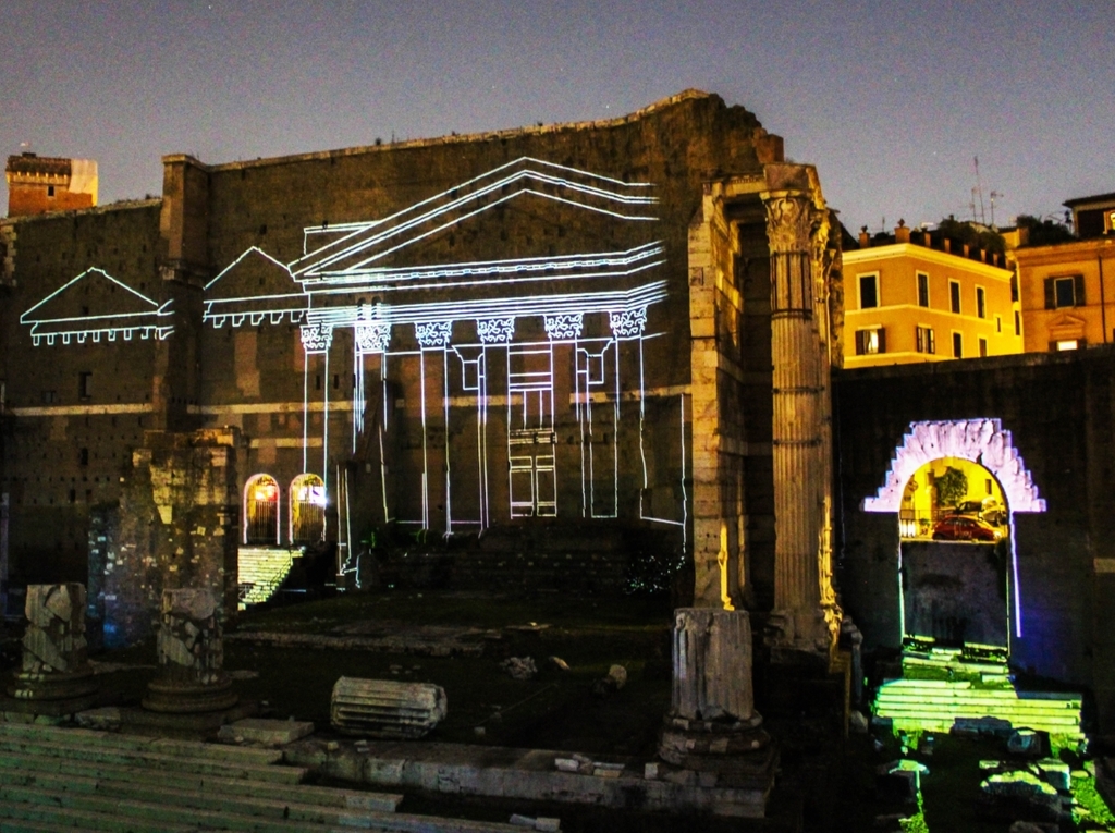Viaggi nell'antica Roma - Spettacolo multimediale per rivivere la storia del Foro di Augusto