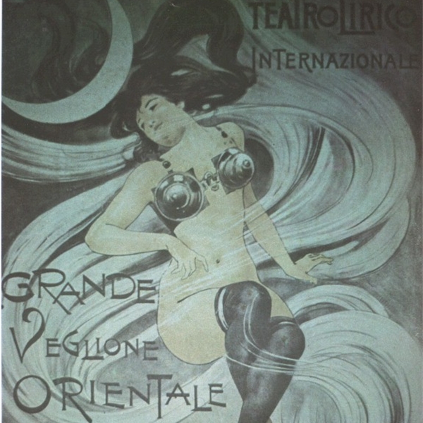 Manifesti d'epoca: "Grande Veglione Orientale"