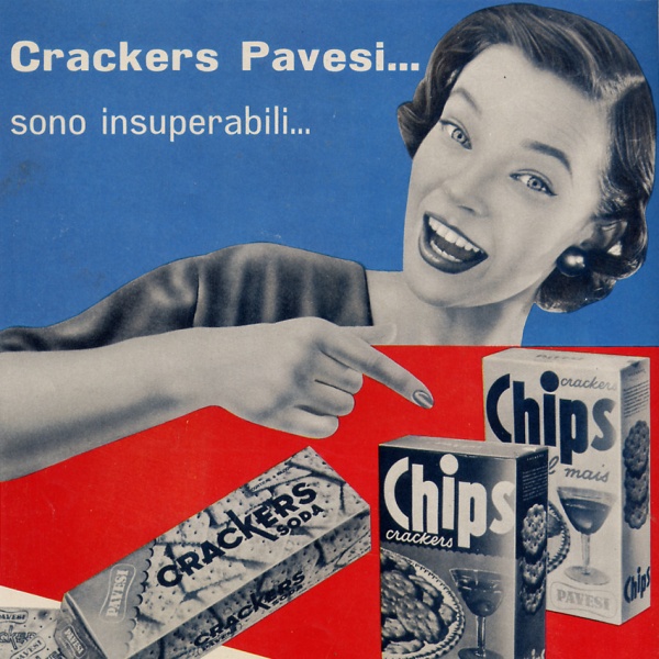 Pausa Pubblicità: "Crackers Pavesi... sono insuperabili"