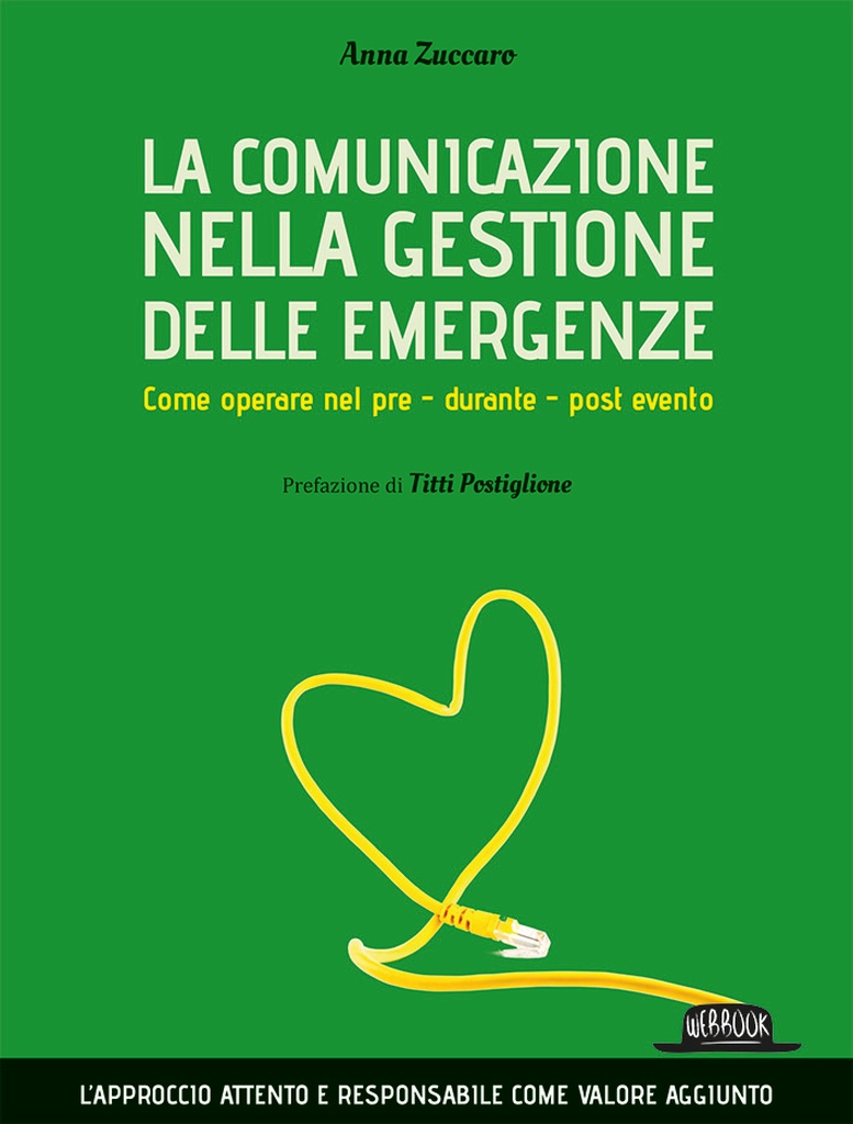 Presentazione libro: "La comunicazione nella gestione delle emergenze" di Anna Zuccaro