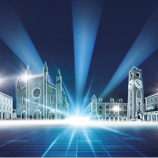 Cuneo, Alba, Bra e Mondovì diventano il palcoscenico di 10 videoinstallazioni luminose