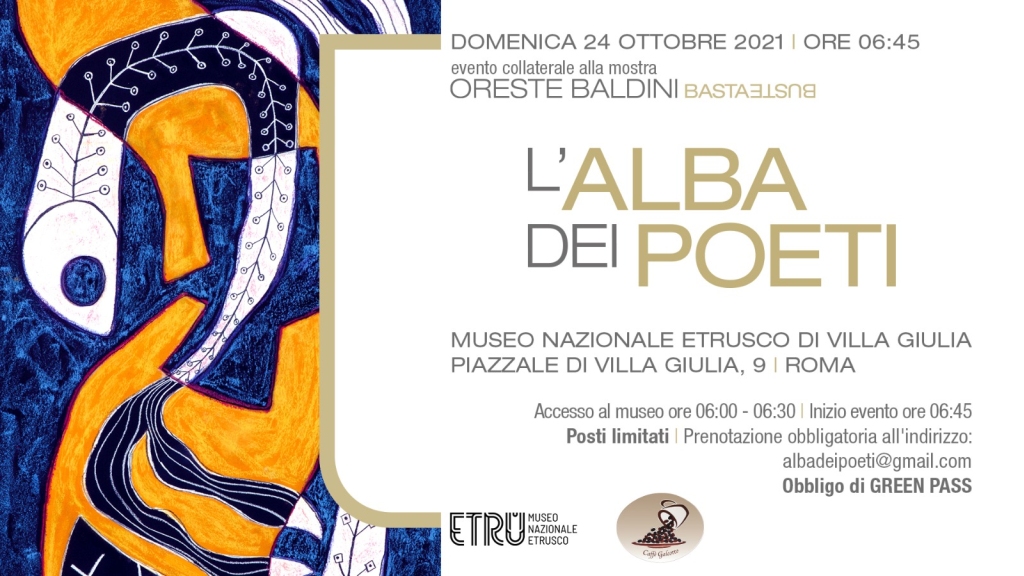 L'alba dei poeti al Museo Nazionale Etrusco di Villa Giulia