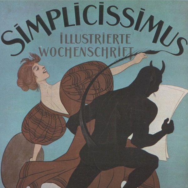 Manifesti d’epoca: "Simplicissimus"