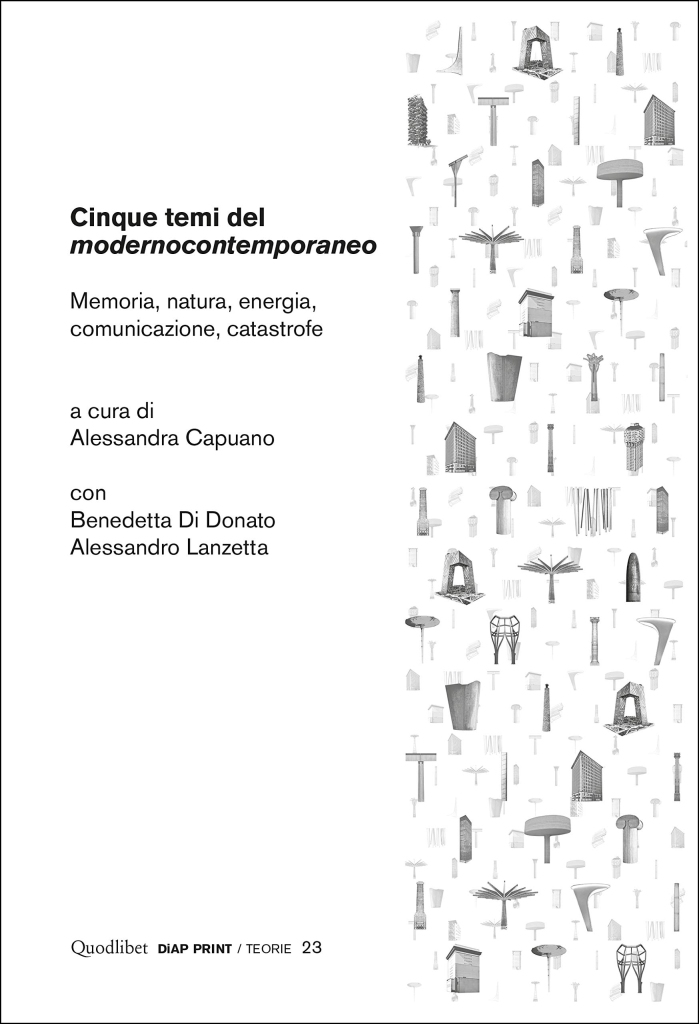 Presentazione libro:  "Cinque temi del modernocontemporaneo. memoria, natura, energia, comunicazione e catastrofe"
