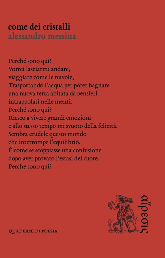 Presentazione raccolta di poesie: "Come dei cristalli" di Alessandro Messina