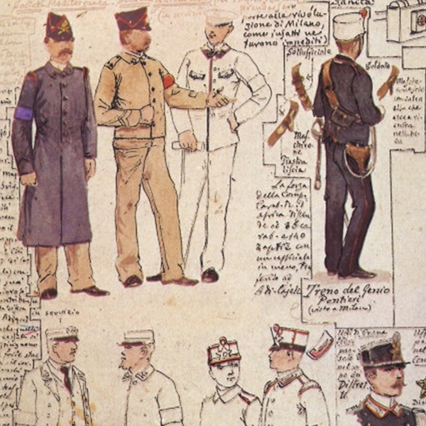 Uniformi militari – Il Codice Cenni: Tavola 28