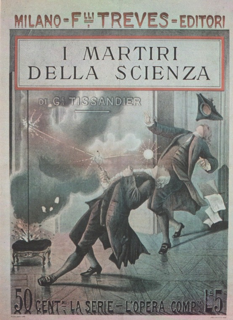 Manifesti d'epoca: "I martiri della scienza"