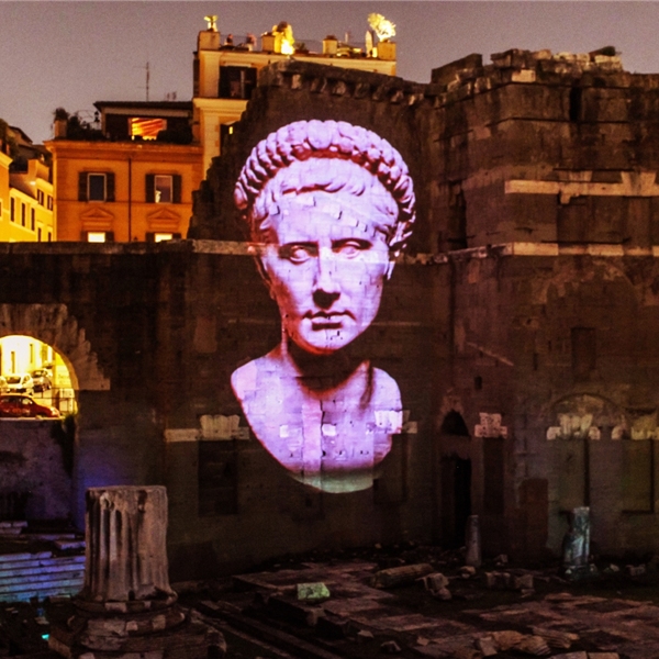 Viaggi nell'Antica Roma - Spettacoli multimediali al Foro di Augusto e al Foro di Cesare