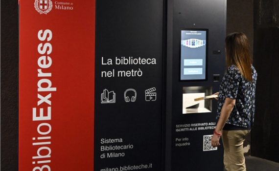 BiblioExpress: la prima "smart library" nella metro milanese