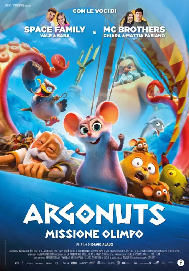 Al Cinema: "Argonuts - Missione Olimpo" di David Alaux