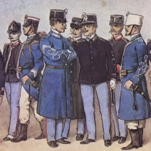 Uniformi militari - Il Codice Cenni: Tavola 35