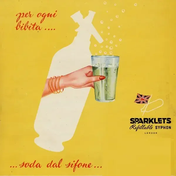 Pausa Pubblicità: "Sparklets Refillable Syphon" (1954)