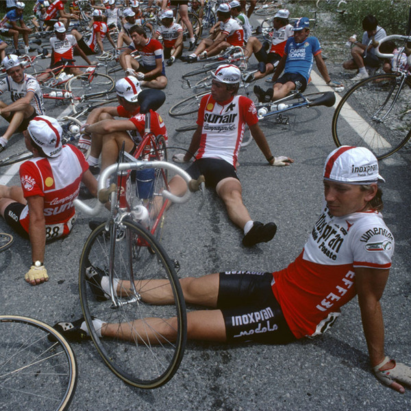 La bicicletta e i fotografi di Magnum in mostra al Castello di Caldes