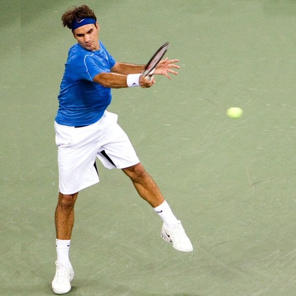 Roger Federer. Il maestro